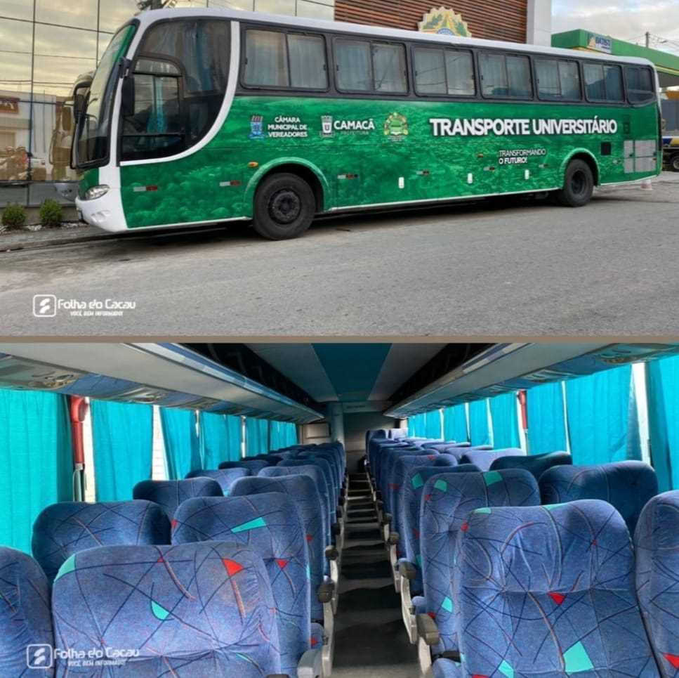 *Camacã: Câmara de Vereadores e Prefeitura realizam sonho e presenteiam os universitários com três ônibus.*
